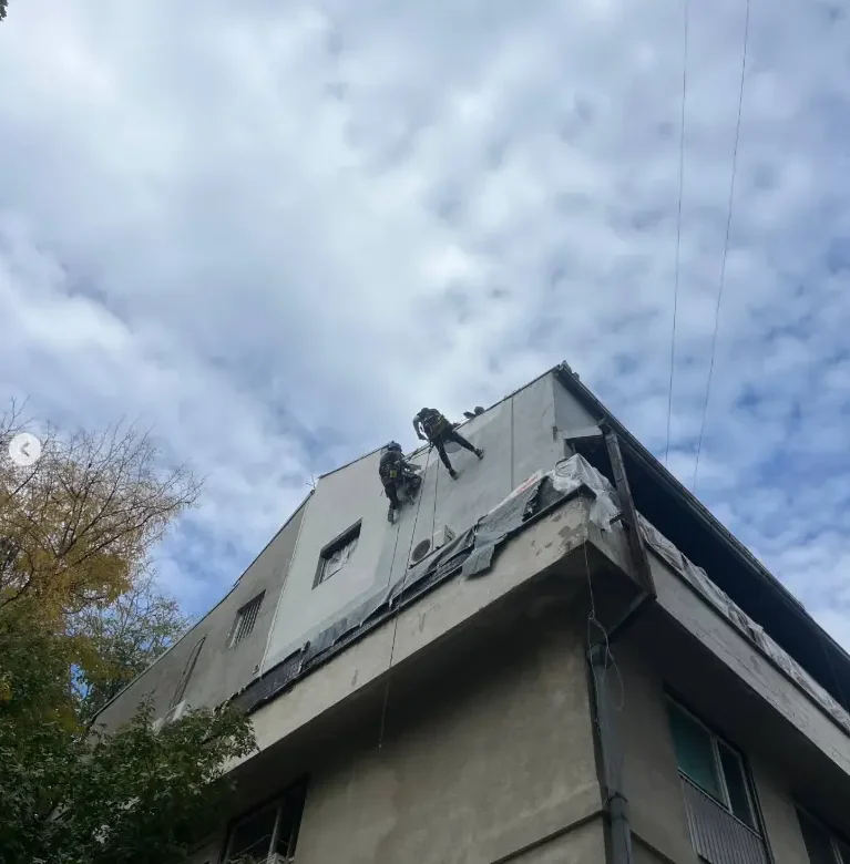 Izrada demit fasade alpinističkom metodom